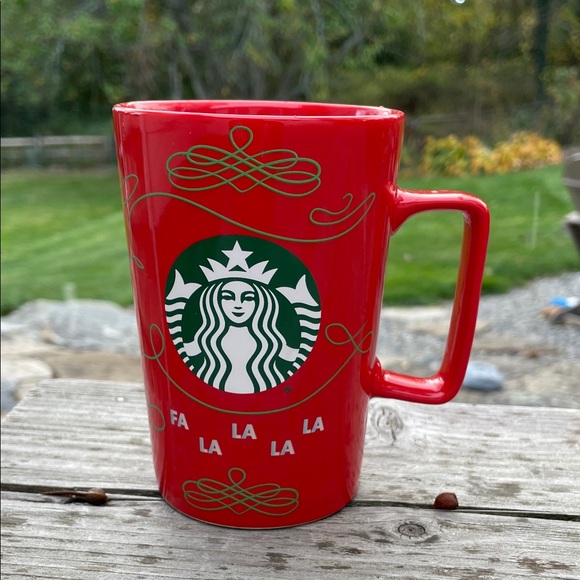 Starbucks Other - Starbucks Red Fa La La Mug
